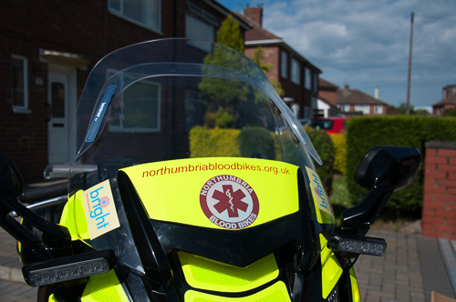 Yamaha FJR with Laminar Lip fitted