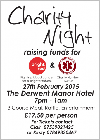 Poster for Charity Night